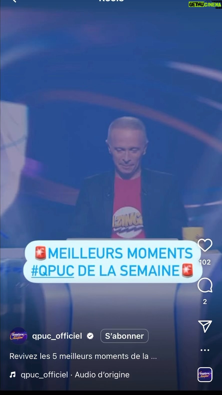 Jeanne Added Instagram - La consécration. Merci @qpuc_officiel, vraiment ça fait plaisir 🥰🥰