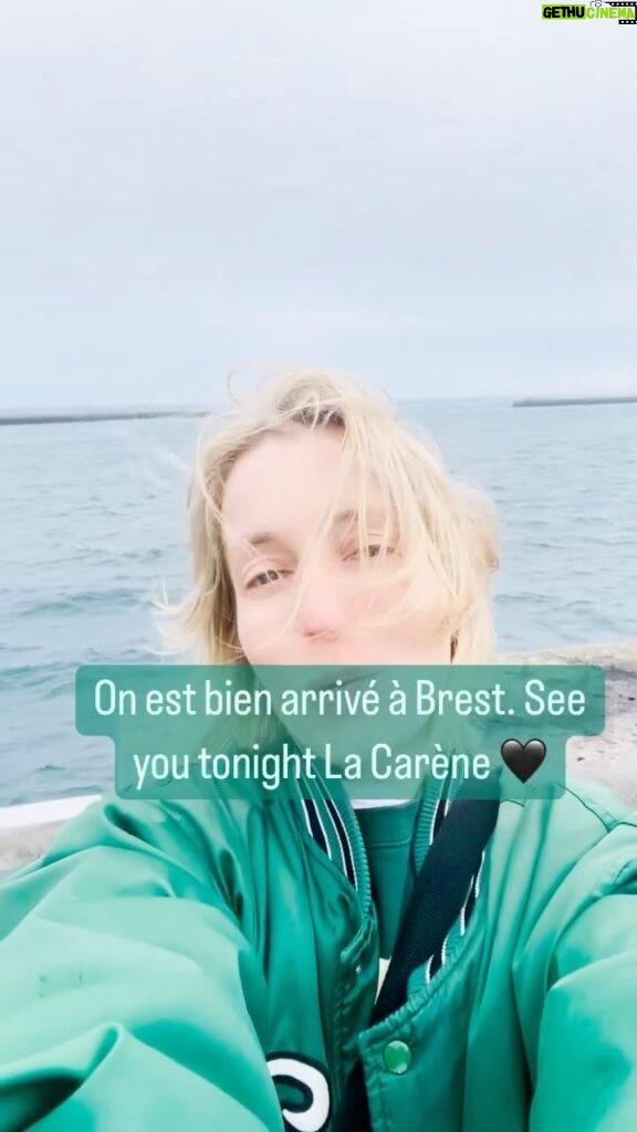 Jeanne Added Instagram - See you tonight @lacarene.brest 🖤 La Carène, Brest