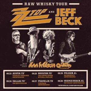 Jeff Beck Instagram - New dates with ZZ Top announced! Get
your tickets at www.jeffbeck.com ⚡️Tickets available
8/5 at 10:00am local.
