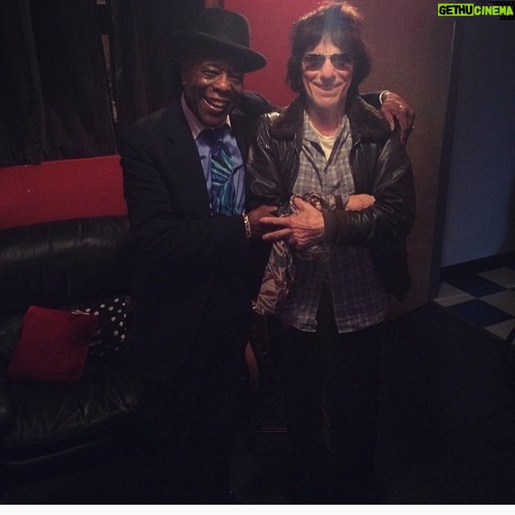 Jeff Beck Instagram - Kicking off the tour tonight with @therealbuddyguy. Who will be there? #buddyguy #tour #ny #jeffbeckmusic