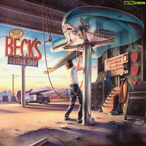 Jeff Beck Instagram - Jeff Beck’s Guitar Shop – 1989 #JeffBecksguitarshop #guitar #album #guitarist