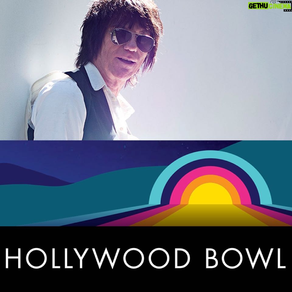 Jeff Beck Instagram - We are thrilled to announce ROCK LEGEND @iamstevent of @aerosmith as special guest at the Hollywood Bowl!