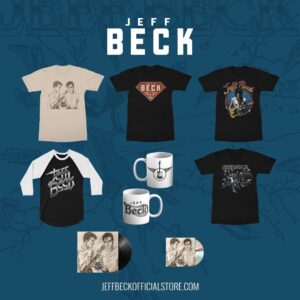 Jeff Beck Instagram - Celebrate the new album announcement with some new Jeff Beck merch! Click the link in the bio and get yours now! Also make sure to catch Jeff & Johnny at one of the many dates below.
Tour Dates
June 19 Helsinki
June 20 Tampere
June 24 Oslo
June 25 Kristiansund
June 27 Stockholm
June 28 Copenhagen
June 29 Randers
June 30 Randers
July 2  Oslo
July 3  Bergen
July 14 Saint-Julien-en-Genevois
July 15 Montreux
July 17 Perugia
July 18 Gardone Riviera
July 20 Pordenone
July 21 Cattolica
July 23 Vitrolles
July 24 Marciac
July 25 Paris