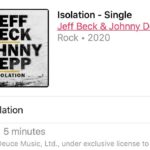 Jeff Beck Instagram – Have you listened to Jeff Beck and Johnny Depp’s take on John Lennon’s “Isolation”? Turn it up loud and listen on Apple Music: https://Rhino.lnk.to/isolation/applemusic