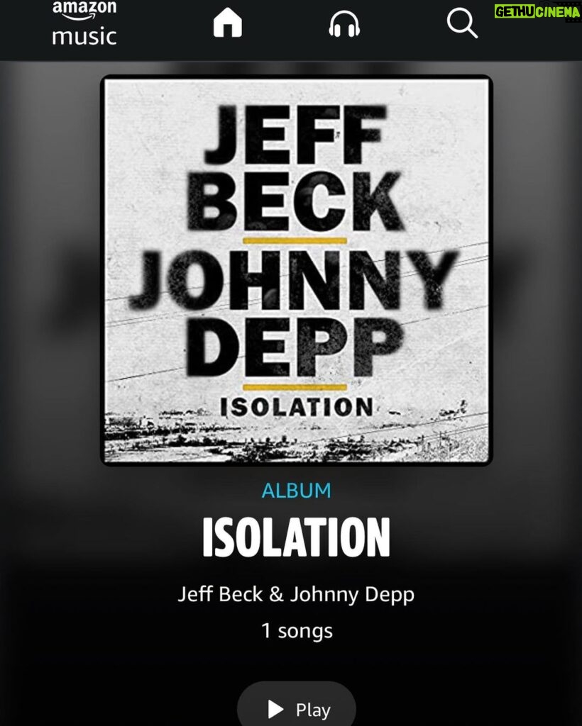 Jeff Beck Instagram - Listen on Amazon Music https://Rhino.lnk.to/isolation/amazonmusic