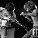 Jeff Beck Instagram – @jeffbeckofficial and @robertplantofficial, New York, 13 July 1969
‘Playing in front of an audience is total lunacy. Walking out in front of everyone is just terrifying, yet I have to do it. There’s a frozen moment when you set foot on the stage, when you don’t know if you’re going to fall over, or if someone’s going to give you a hard time in the front row. It feels like I’m facing death every single day I go on.’ – #JeffBeck in #BECK01