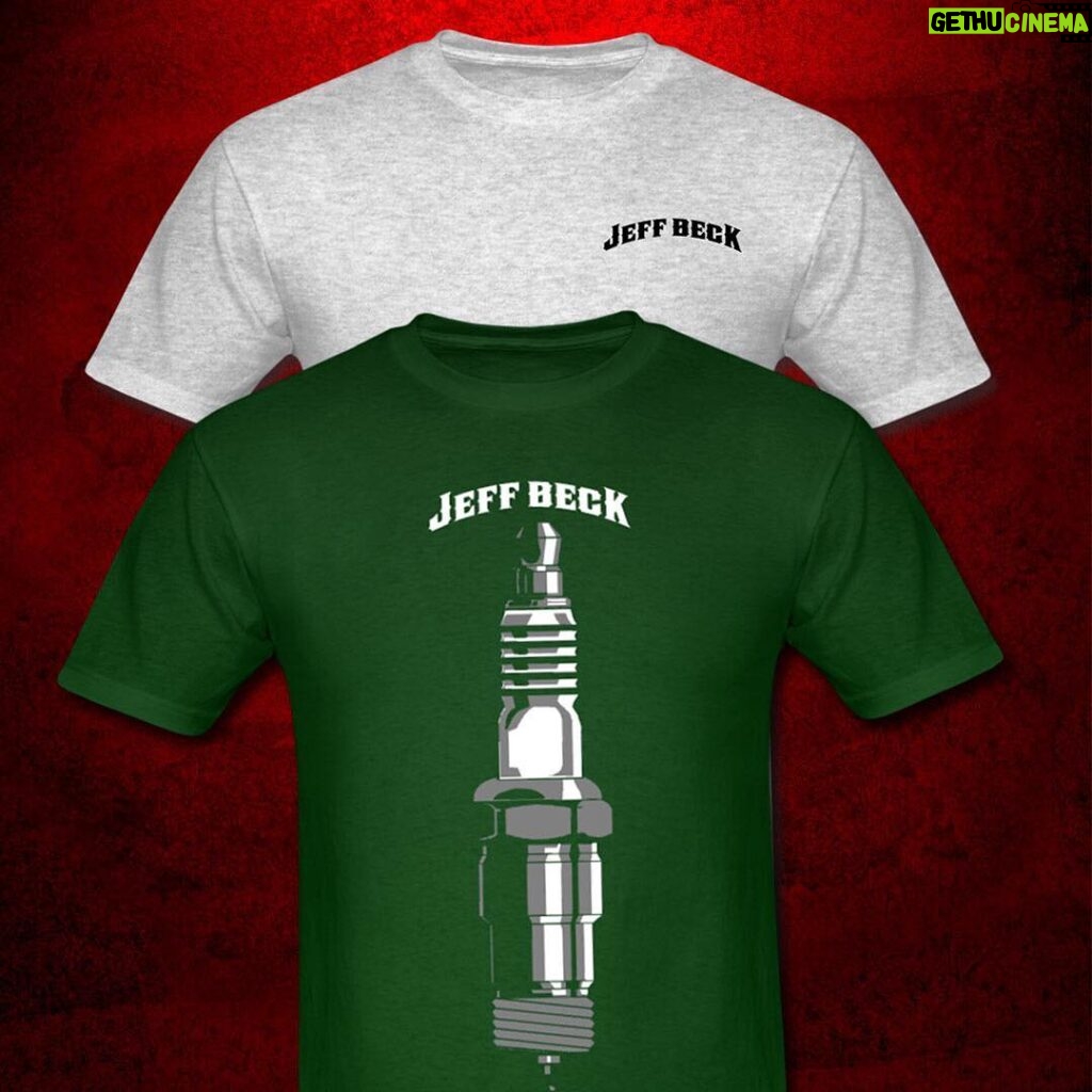 Jeff Beck Instagram - Set a spark to your holidays! Shop link in bio. #jeffbeck