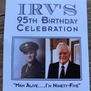 Jeff Ward Instagram - Happy 95th Irv. 💙