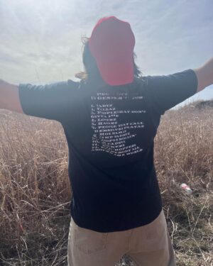 Jen Sutphin Instagram - When life hands you lemons (the city shuts your power off for 8 hours to install a pole) you make lemonade! (Do a photoshoot of your merch) So checkout our Bonfire store if any of these shirts stir up unrighteous desires for you!