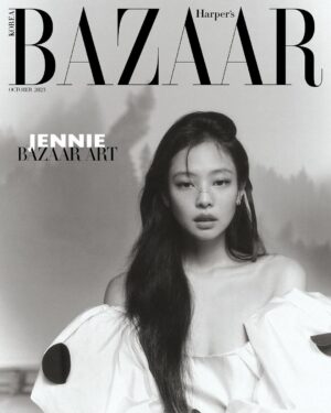 Jennie Kim Instagram - ☁️🍒☁️🍒@harpersbazaarkorea @jacquemus @studio.parkjongha