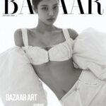 Jennie Kim Instagram - ☁️🍒☁️🍒@harpersbazaarkorea @jacquemus @studio.parkjongha