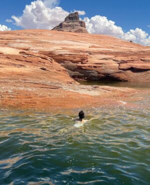 Jennie Kim Instagram - Dear Lake Powell. I shall be back 💌