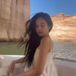 Jennie Kim Instagram - Dear Lake Powell. I shall be back 💌