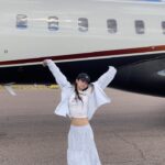 Jennie Kim Instagram - A quick lil getaway during tour 🧝‍♀️🌞🌵