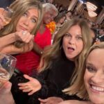 Jennifer Aniston Instagram - It’s somebody’s birthday today… My little sister 👉🏼 co-anchor 👉🏼 partner in crime 🥂 I LOVE YOU, you sweet ray of sunshine. Let the love pour in! ❤️ Happy BIRTHDAY @reesewitherspoon 🎂