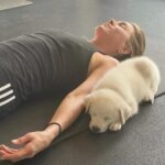 Jennifer Aniston Instagram - One year with my lovable, squeezable, talkative (barks at air), cuddly, and not-so-little-anymore Lord Chesterfield 🥳❤️🐾
