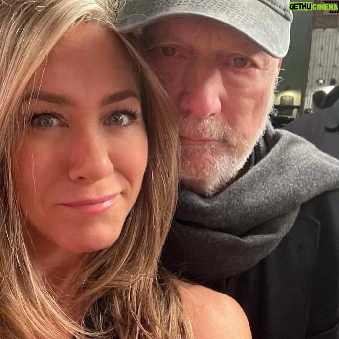 Jennifer Aniston - 6.8 Million Likes - Still basking in all the love from the #FriendsReunion. Thank you each and every one of you ❤️
Swipe for... The bazillionth selfie taken with the five of us... When two TOTALLY different worlds collide - @_schwim_’s face says it all ☺️ ... The legend himself, our director of the first season, Papa James Burrows 💞🥰