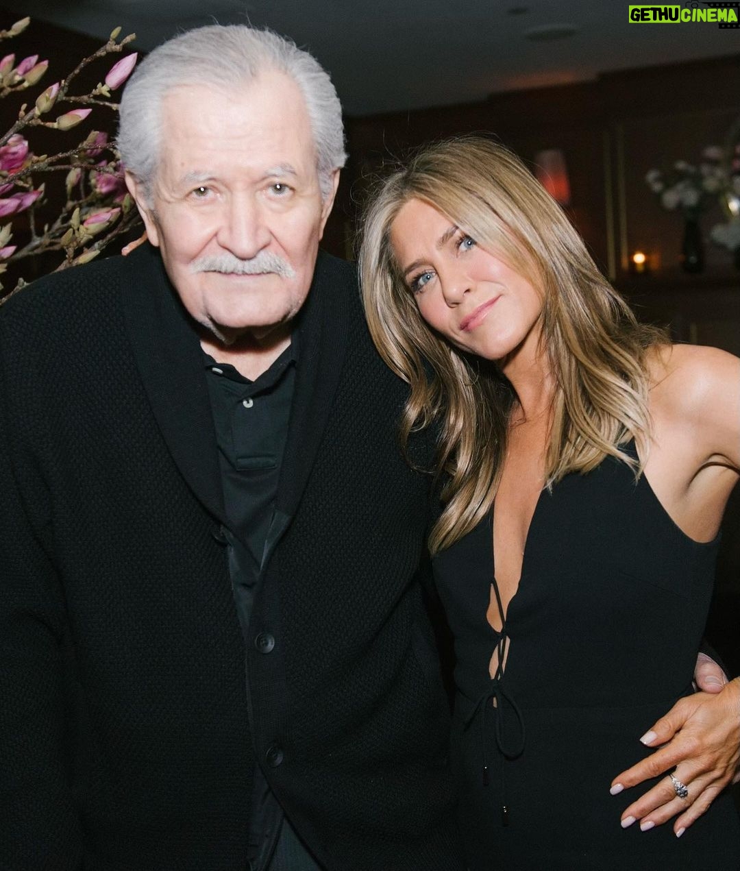 Jennifer Aniston - 4.9 Million Likes - Sweet papa… John Anthony Aniston
You were one of the most beautiful humans I ever knew. I am so grateful that you went soaring into the heavens in peace - and without pain. And on 11/11 no less! You always had perfect timing. That number will forever hold an even greater meaning for me now 🕊️I’ll love you till the end of time💔
Don’t forget to visit 💫🤗❤️