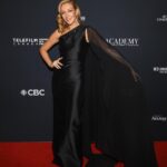 Jennifer Finnigan Instagram - What a beautiful night it was last night, to be celebrated by the @thecdnacademy for our work on @moonshineseries !!!!!! And to top it off, I had the honor of wearing the brilliant Canadian designer @daviddixoninc ‘s STUNNING gown!!!! Thank you to @eone_tv and the @thecdnacademy for such a brilliant and beautiful night with my fellow amazing cast mates!!!!!! Photos by @georgepimentel1 #madeincanada ❤️❤️❤️ 🇨🇦 Toronto, Ontario