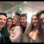Jennifer Finnigan Instagram - Got dolled up to see the DELIGHTFUL ‘Love Actually’ Live show the other night. If you’re feeling like a little festive fun, a lot of talented singers, and a warm and fuzzy vibe, I highly recommend it 🤗 (Oh and scroll ➡️to see our awkward Christmas card pic 😳) #loveactually #loveactuallylive @ftrlive @officialchrismann ❤️💚❤️💚 Wallis Annenberg Center for the Performing Arts