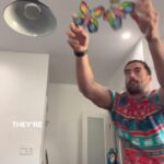 Jennings Brower Instagram - The POOR Birthday Butterflies!😅🦋🎂 THANK YOU FOR MY BIRTHDAY CAKE, @tamberly22 !!!🙏🏼🥹 @lonnieiiv @kaimanangon #birthday #surprise #funny #christmas Los Angeles, California