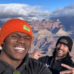 Jennings Brower Instagram - Life’s full of adventures, so grab a good buddy, and go find em☀️🤘🏼😎 Adventure Buddy😎: @lonnieiiv Adventure Stops🗺️: 📍Grand Canyon 📍Bell Rock, Sedona 📍White Sands National Park 📍Ski Cloudcroft #roadtrip #adventure #grandcanyon #bellrock #sedona #whitesandsnationalmonument #cloudcroft #friendship Grand Canyon National Park