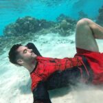 Jennings Brower Instagram - Spider-Man: Across The Waterverse🕷️🌊🤿 #spiderman #moorea #tahiti Mo'orea