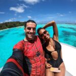 Jennings Brower Instagram - Spider-Man: Across The Waterverse🕷️🌊🤿 #spiderman #moorea #tahiti Mo'orea