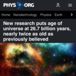 Jeremy Kenyon Lockyer Corbell Instagram - Time to rewrite the history books - again. I feel like this is becoming a weekly thing 🤷🏻‍♂️😂 ••• “many scientists have been puzzled by the existence of stars like the Methuselah that appear to be older than the estimated age of our universe and by the discovery of early galaxies in an advanced state of evolution made possible by the James Webb Space Telescope. These galaxies, existing a mere 300 million years or so after the Big Bang, appear to have a level of maturity and mass typically associated with billions of years of cosmic evolution. Furthermore, they're surprisingly small in size, adding another layer of mystery to the equation.” READ FULL : https://phys.org/news/2023-07-age-universe-billion-years-previously.html