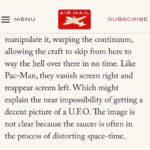 Jeremy Kenyon Lockyer Corbell Instagram - Fascinating UFO article by the great Rich Cohen, written in @AirMailWeekly. A brave new voice on the UAP beat. Glad to finally hear his thoughts on this enigmatic puzzle 🛸 ••• READ FULL : https://airmail.news/issues/2023-7-15/the-view-from-here By @Author.RichCohen ••• “When I told Jeremy Corbell, a documentary filmmaker and U.F.O. savant, my primary beef with alien visitation - space is too big and our lives are too short - he said, “No, man. You’ve got it all wrong. They don’t travel across time. They jump through it.” “According to Corbell, U.A.P.’s are powered by anti-gravity technology, devices that do not propel them across space - that would result in sonic booms, liquefied pilots, and take forever - but manipulate it, warping the continuum, allowing the craft to skip from here to way the hell over there in no time. Like Pac-Man, they vanish screen right and reappear screen left. Which might explain the near impossibility of getting a decent picture of a U.F.O. The image is not clear because the saucer is often in the process of distorting space-time.”
