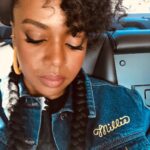 Jerrika Hinton Instagram – 💛 hoops, braids and floof for @therealdaytime #hunterstv