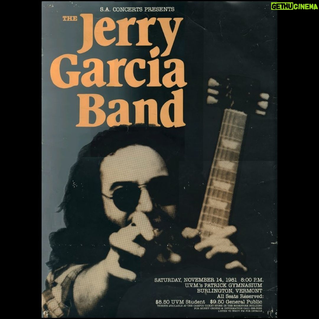 Jerry Garcia Instagram - Jerry & the JGB had the University of Vermont’s Patrick Gym in a frenzy on this night in ‘81. Swipe to read a partial review of the show from Burlington Free Press. Patrick Gymnasium