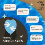 Jerry Garcia Instagram – A “Think” from February 5th, 1988 at the Veterans Memorial Auditorium in Santa Rosa, CA featuring the classic Jerry Garcia Band lineup, is the second track on the “Tails” side of Heads & Tails: Volume 1.
