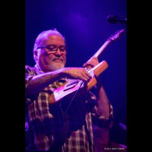 Jerry Garcia Instagram - Just before the holiday, @loslobos marked their 50th anniversary with a pair of shows at San Francisco’s Fillmore Auditorium. Jerry's "Alligator" Fender Strat made a special appearance, thanks to Andy Logan and the @gratefulguitarsfoundation. 🐊

📸: @yamablam / @chimeinteractive