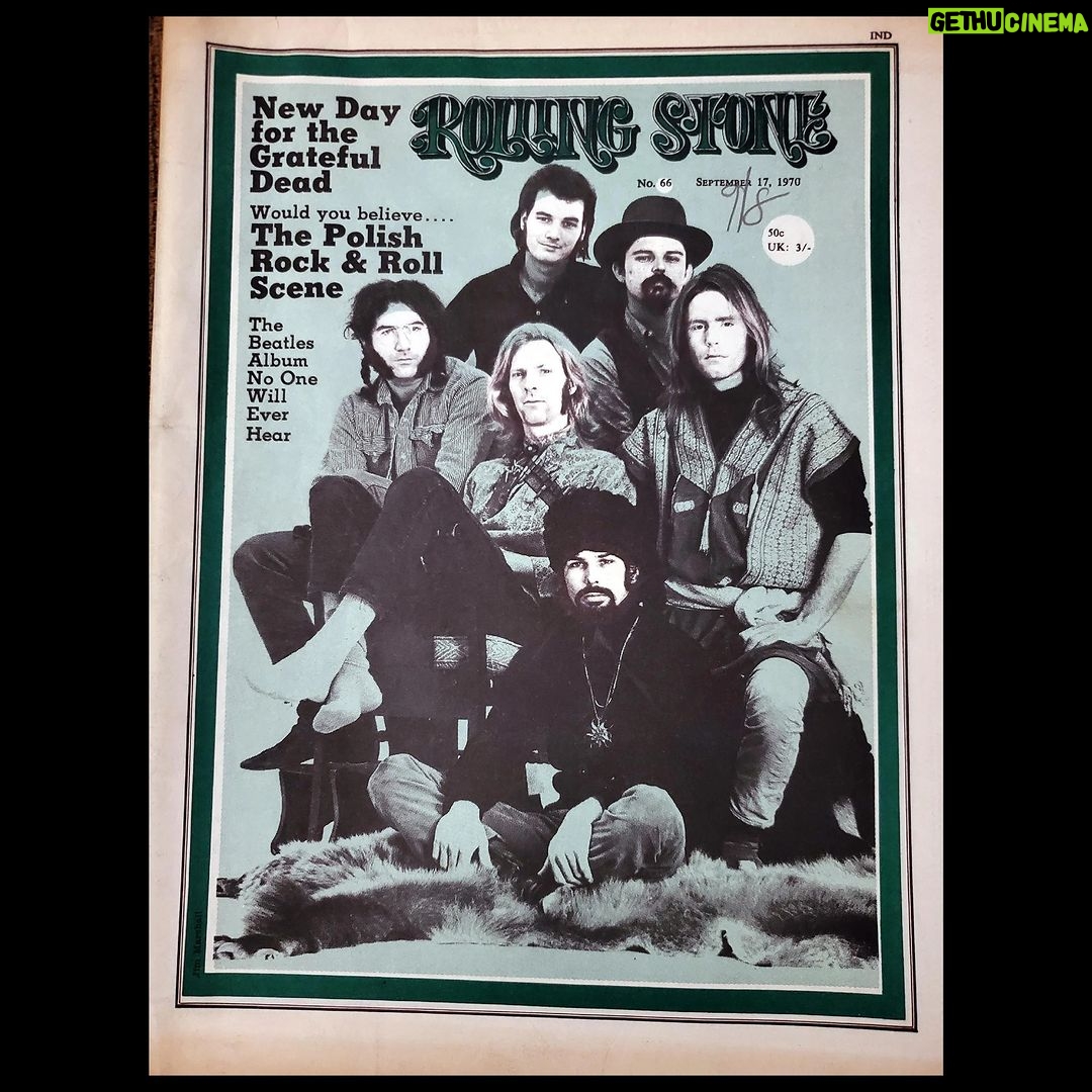 Jerry Garcia - 3K Likes - The first issue of @rollingstone magazine hit shelves on this day in 1967 with John Lennon on the cover. Jerry has appeared on the cover both solo and with the @gratefuldead over a dozen times. Which is your favorite?