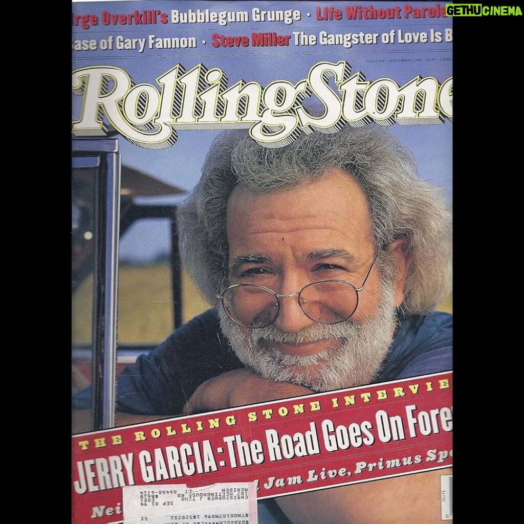 Jerry Garcia Instagram - The first issue of @rollingstone magazine hit shelves on this day in 1967 with John Lennon on the cover. Jerry has appeared on the cover both solo and with the @gratefuldead over a dozen times. Which is your favorite?