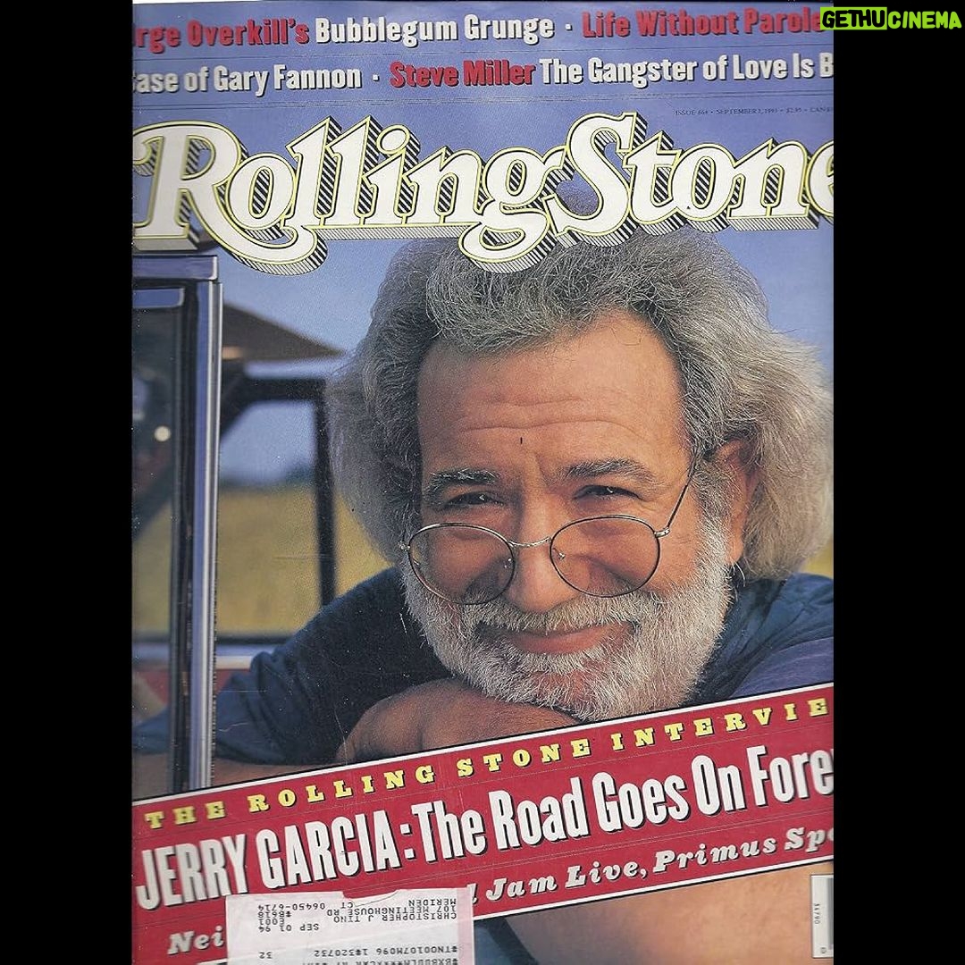 Jerry Garcia - 3K Likes - The first issue of @rollingstone magazine hit shelves on this day in 1967 with John Lennon on the cover. Jerry has appeared on the cover both solo and with the @gratefuldead over a dozen times. Which is your favorite?
