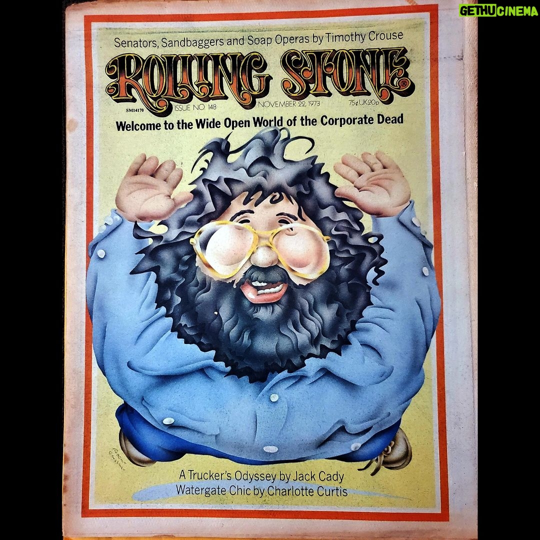 Jerry Garcia - 3K Likes - The first issue of @rollingstone magazine hit shelves on this day in 1967 with John Lennon on the cover. Jerry has appeared on the cover both solo and with the @gratefuldead over a dozen times. Which is your favorite?