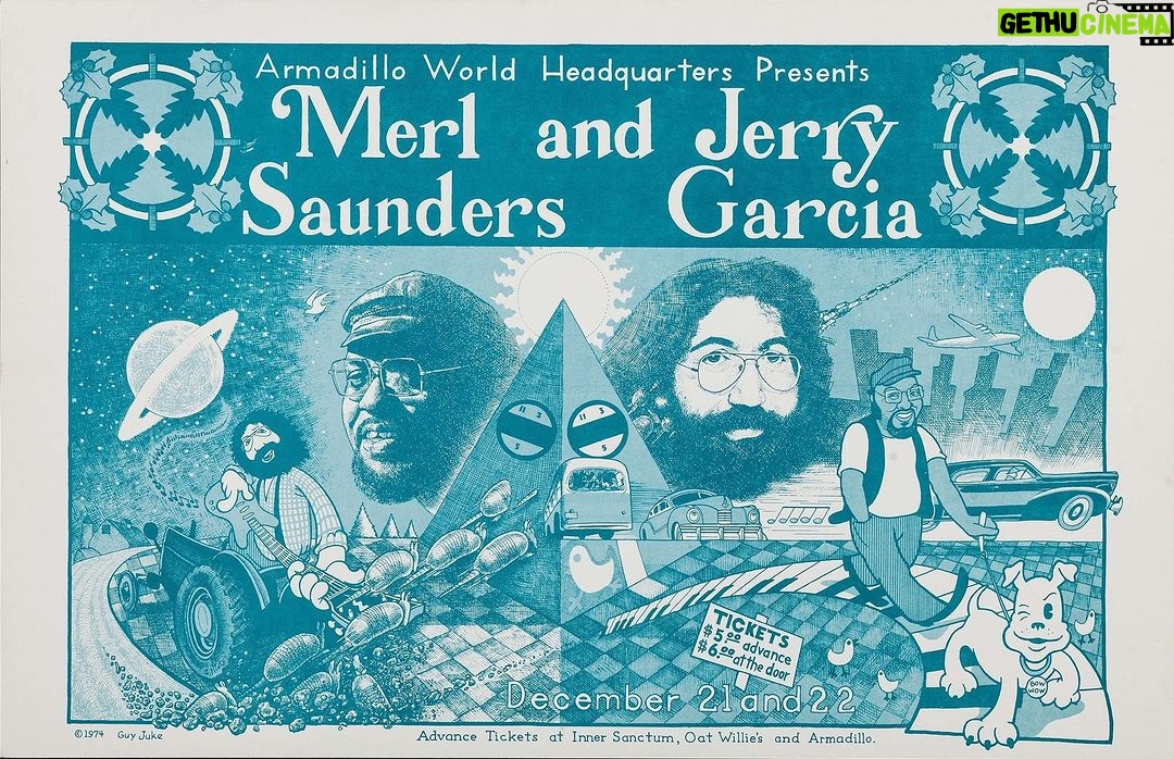Jerry Garcia - 1.7K Likes - Today in 1974, Legion of Mary kicked off a two-night run at the Armadillo World Headquarters in Austin, TX.