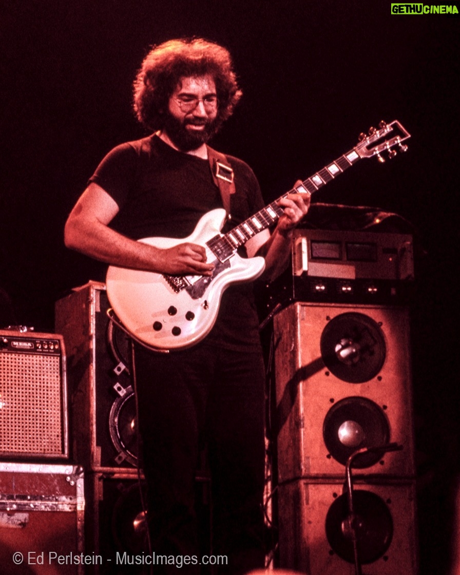 Jerry Garcia - 2.3K Likes - Jerry Garcia Band | December 19, 1975 | The Winterland | San Francisco, CA | Last known performance of "Lady Sleeps" | 📸: Ed Perlstein