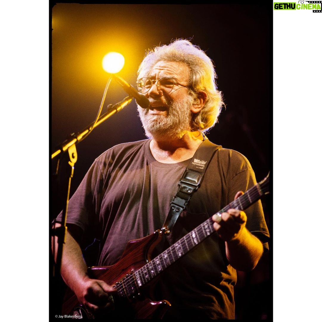 Jerry Garcia - 1.8K Likes - A few shots of Captain Trips from the Dead’s sold-out show at Oakland County Coliseum on this date in 1992. ⚡️
📷: @jayblakesberg