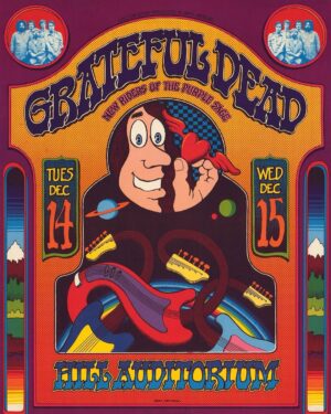 Jerry Garcia Instagram - The Dead got into the holiday spirit at their 1971 show in Ann Arbor, MI (Hill Auditorium), playing their last known performance of “Run, Rudolph, Run.” 🦌