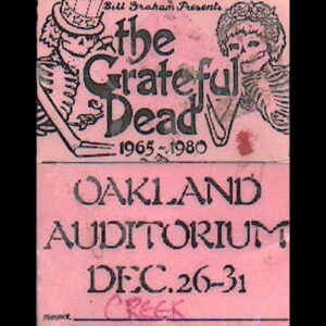 Jerry Garcia Instagram - Did you know that for four years in a row, from ‘79 to ‘82, the Grateful Dead spent the day after Christmas playing at the Oakland Auditorium? Well, now you do. 😉

📸: @jayblakesberg (1979)