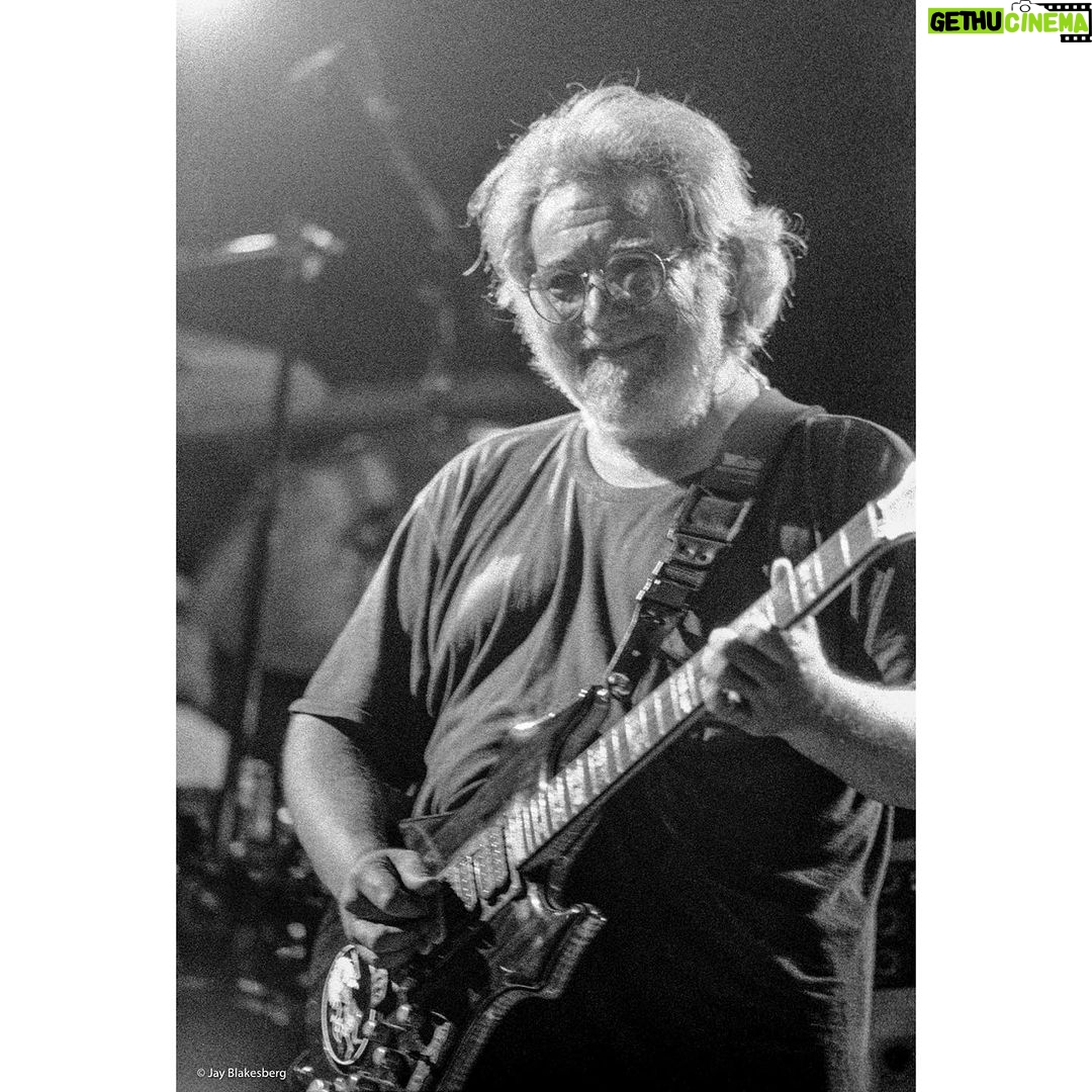 Jerry Garcia - 1.8K Likes - A few shots of Captain Trips from the Dead’s sold-out show at Oakland County Coliseum on this date in 1992. ⚡️
📷: @jayblakesberg