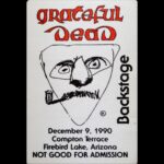Jerry Garcia Instagram - On this day in 1990, the @gratefuldead wrapped up their Mountain/West Tour with a final show at the McNichols Sports Arena in Denver, CO. Swipe to see some of the backstage passes from the tour.