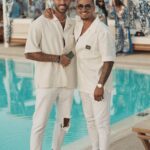 Jesús Palacios Instagram - La Cabane Opening ‘ 23 by @dolcegabbana 🤍💙. Shots by @s.almarcha 📸 #letthefunbegin #lacabane #lacabanemarbella #catchmeifyoucan La Cabane: a beach story