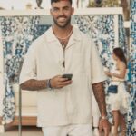 Jesús Palacios Instagram - La Cabane Opening ‘ 23 by @dolcegabbana 🤍💙. Shots by @s.almarcha 📸 #letthefunbegin #lacabane #lacabanemarbella #catchmeifyoucan La Cabane: a beach story