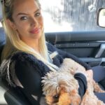 Jessica-Jane Stafford Instagram - School run accessories 🕶🐶