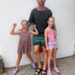 Jessica-Jane Stafford Instagram - “How do you cope with 4?” Sometimes you have to split them up! Yesterday Lee had daddy daughter(s) bonding time at the water park whilst I played in the pool at home with the boys.