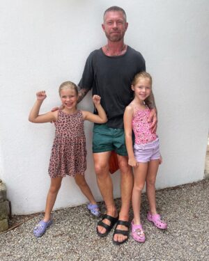 Jessica-Jane Stafford Instagram - “How do you cope with 4?” Sometimes you have to split them up! Yesterday Lee had daddy daughter(s) bonding time at the water park whilst I played in the pool at home with the boys.